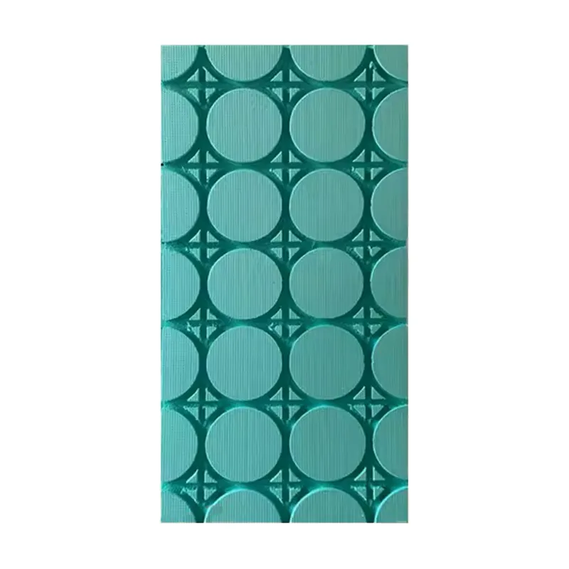 Circular Pipe Groove Underfloor Heating Panel