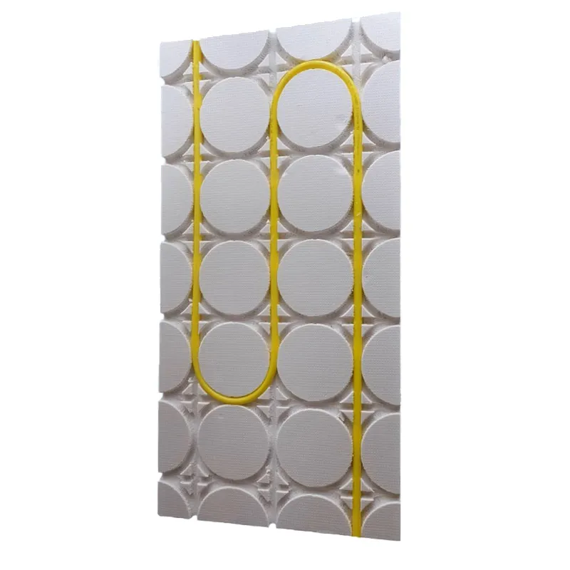 Circular Pipe Groove Underfloor Heating Panel