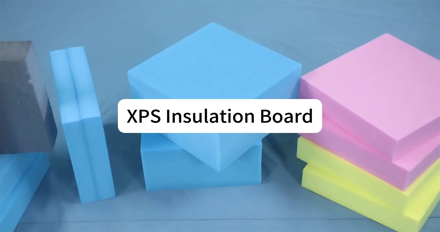 Yellow XPS Insulation Board