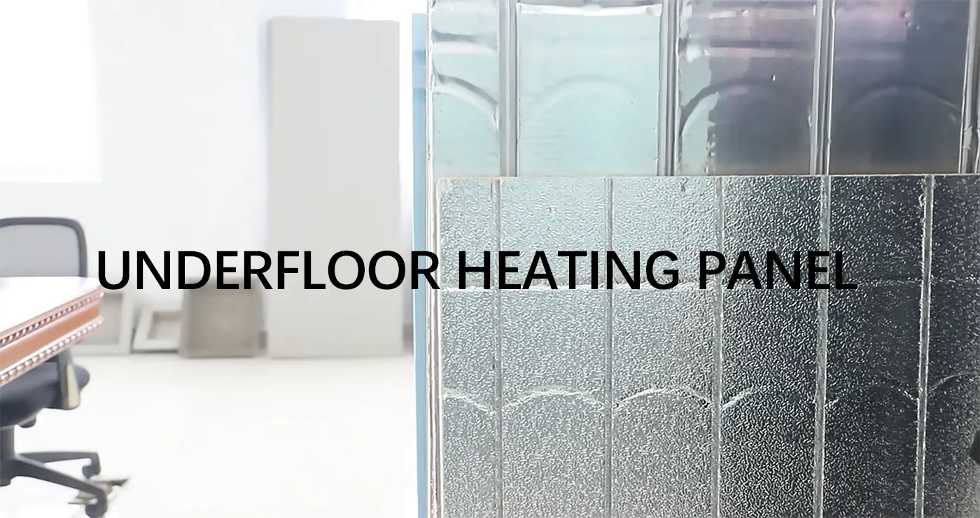 Embossed Aluminum Foil Underfloor Heating Panel