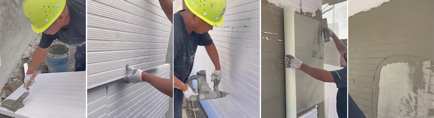 XPS Insulation Board Interior and Exterior Wall Solutions
