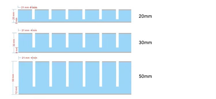 Pre-slit Curved Boards