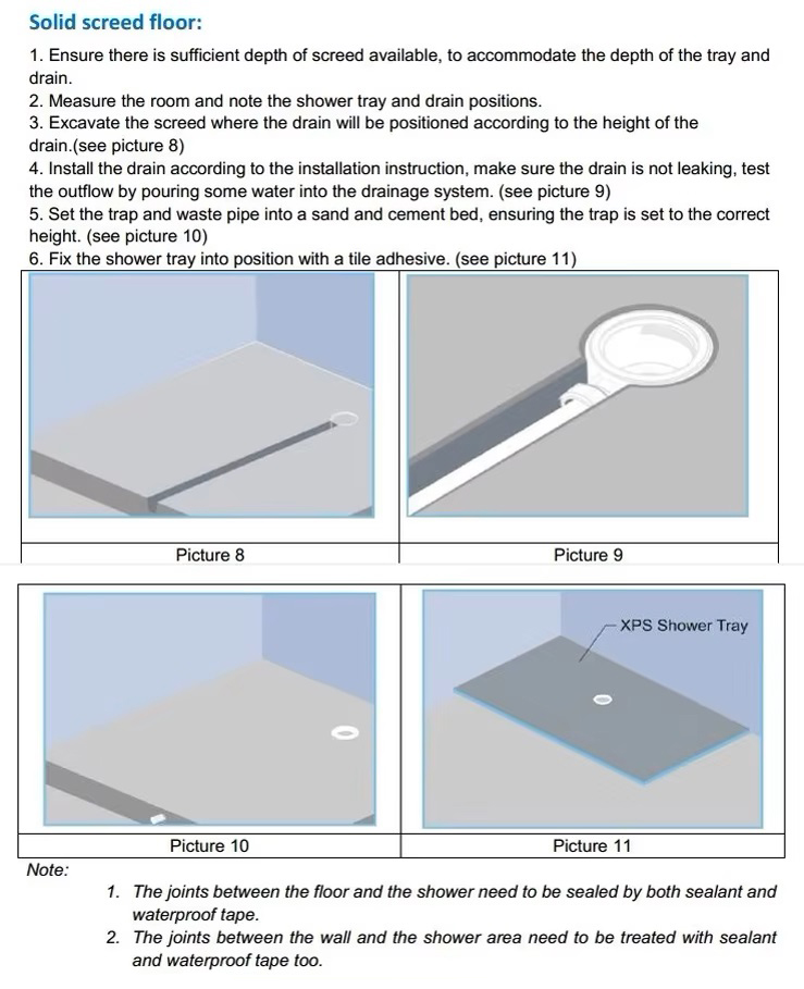 Wetroom Shower Tray
