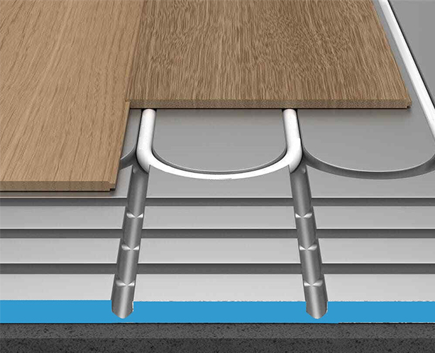 What is (underfloor heating) insulation board?
