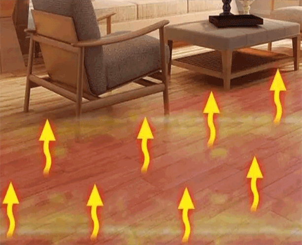 Benefits of using (underfloor heating) insulation boards.